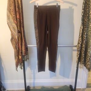 IMAN Chocolate Brown Women's Leggings